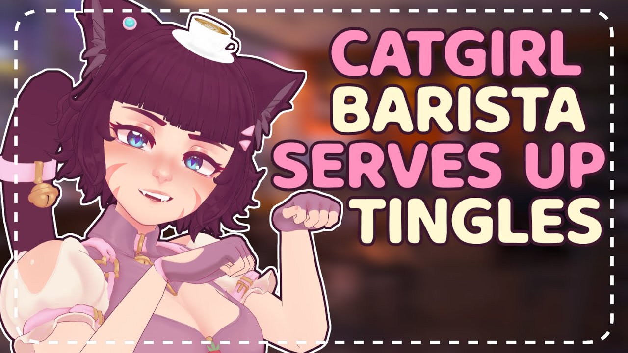 ꒰ASMR꒱ ☕ Catgirl Barista Serves Up Some Fresh Hot Tingles 💤