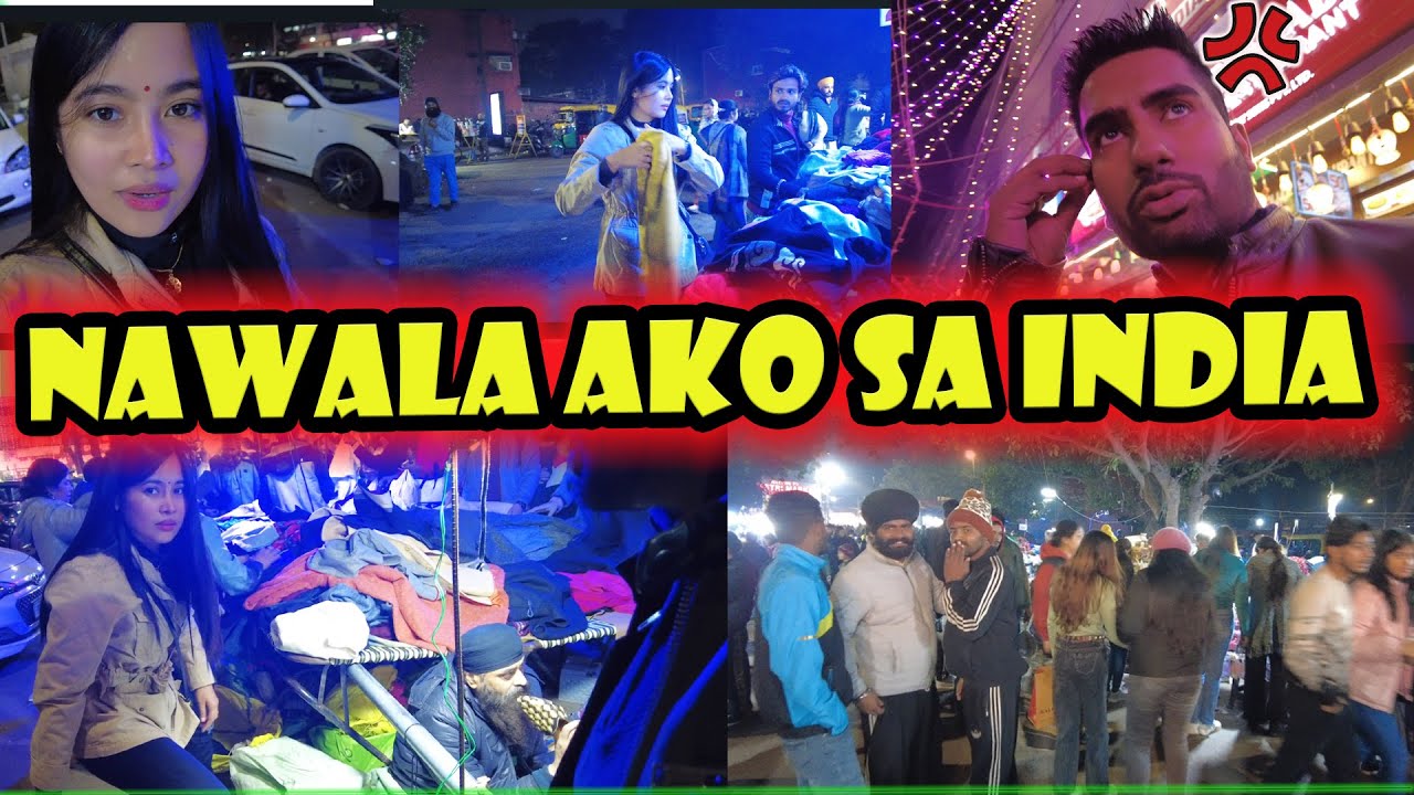 Galit Na Galit ang Asawa! // I got lost! // Crowded Market //  Filipino Indian Vlog