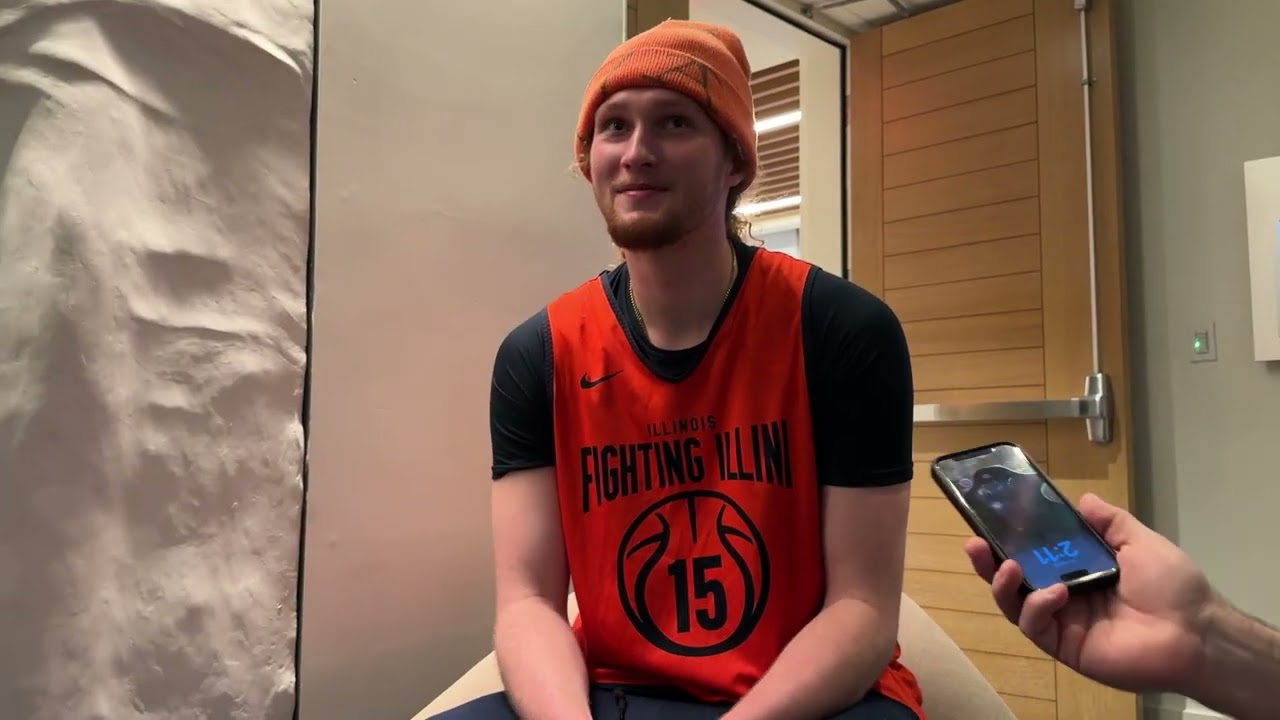 Illini Forward Jake Davis Pre-UCLA Media Session - Feb. 20, 2026