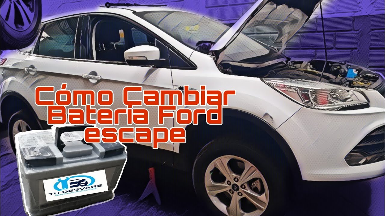 CÒMO CAMBIAR BATERIA FORD ESCAPE 2013/2016, INSTALACION BRAZOS PLUMILLAS. PARTE 2