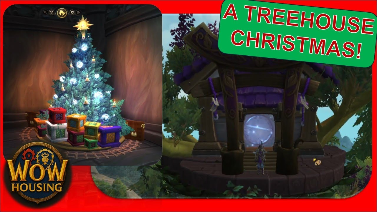 My Kaldorei (Christmas) Tree House