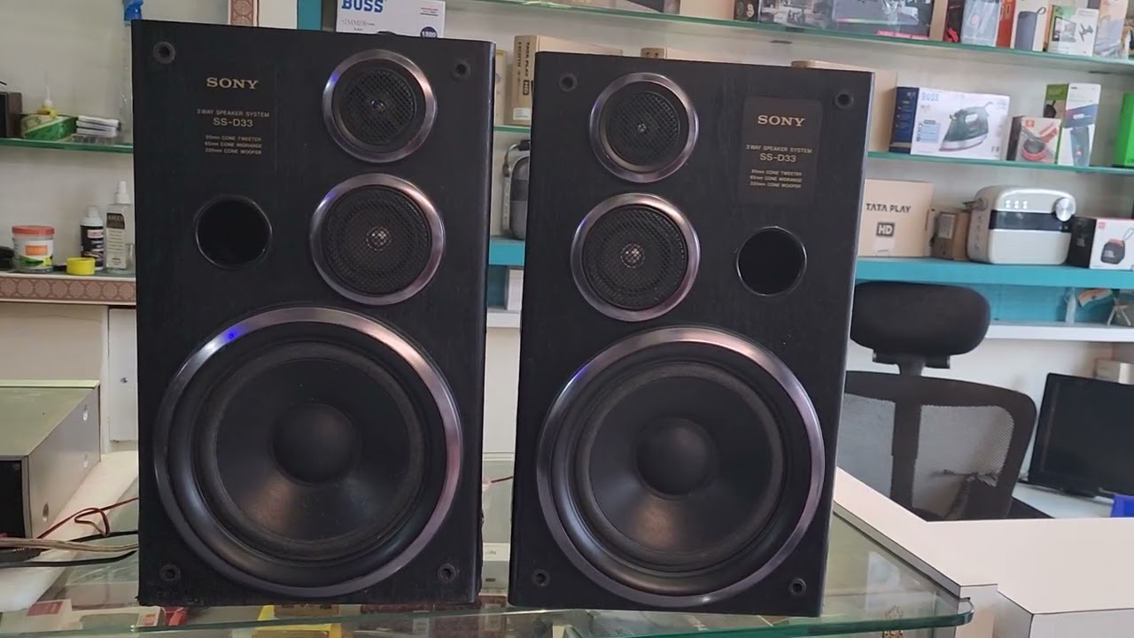 ✨️SONY✨️ SS-D33 8INCH 3WAY SPEAKER FOR SALE -9828134230 💥🎉🎊👍