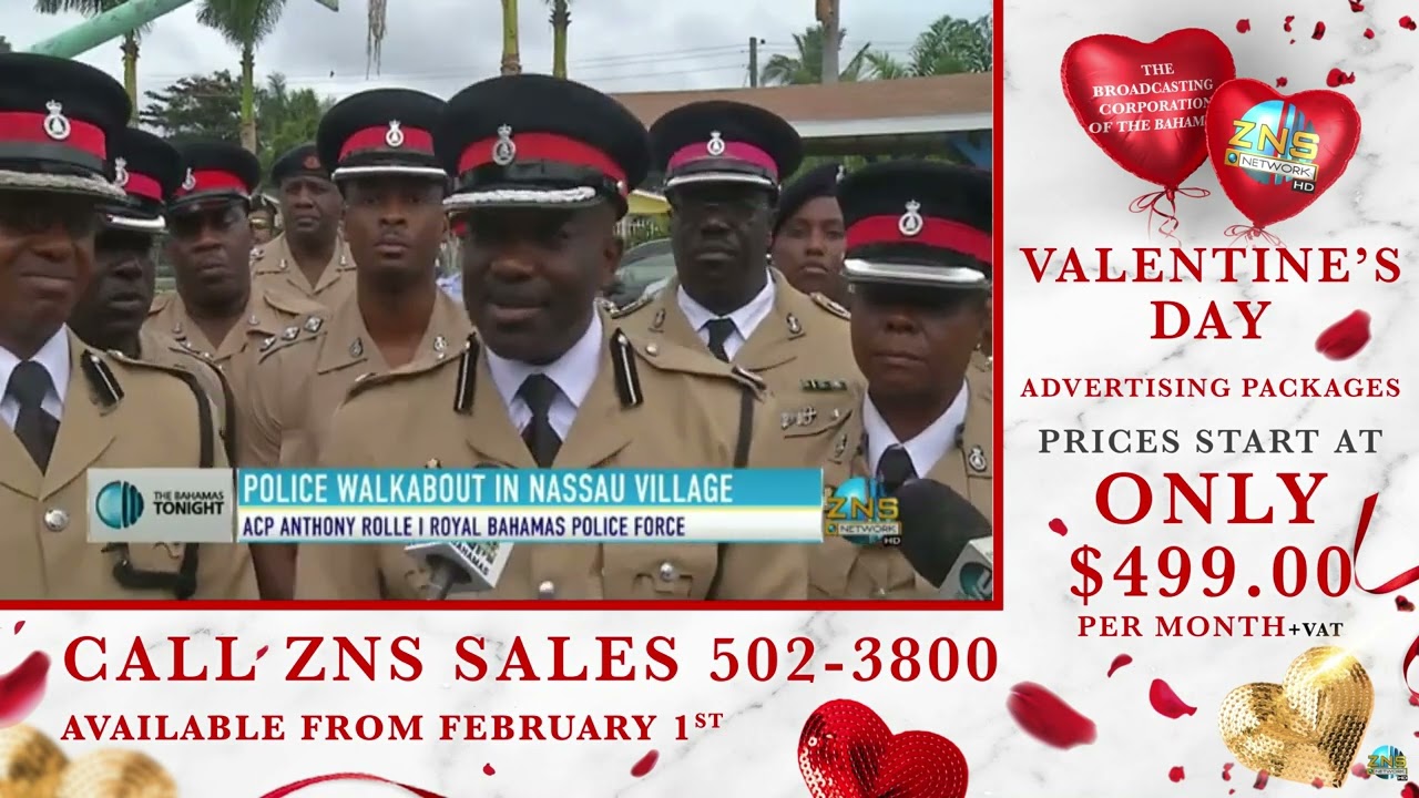 Police Walkabout In Nassau Village