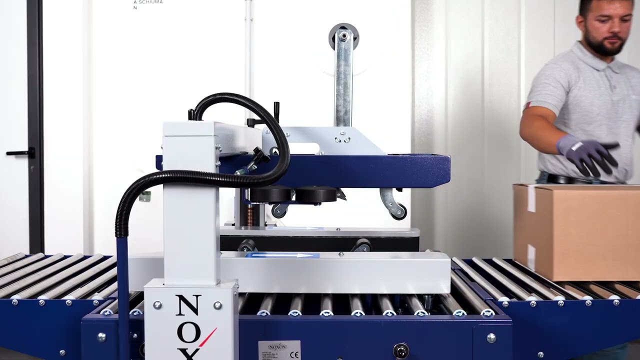 📦 Noxon - Sticker 50 ME | The Compact taping machine for precise box sealing