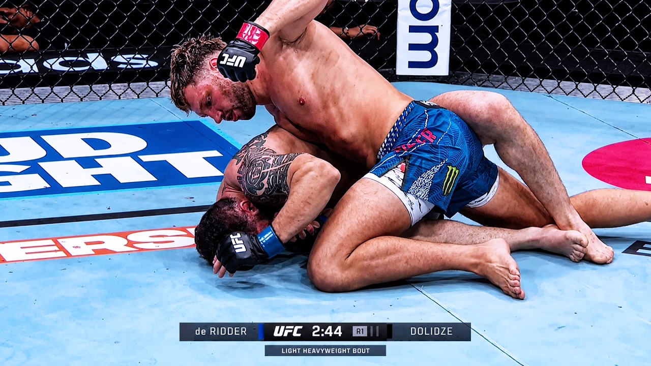 Reinier de Ridder vs Roman Dolidze FULL FIGHT HIGHLIGHTS | UFC Sacramento