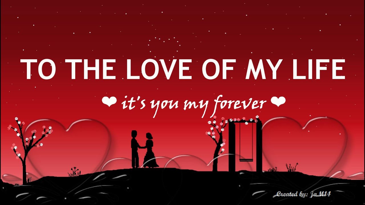 TO THE LOVE OF MY LIFE IT'S YOU MY FOREVER 💕 | SPOKEN WORD