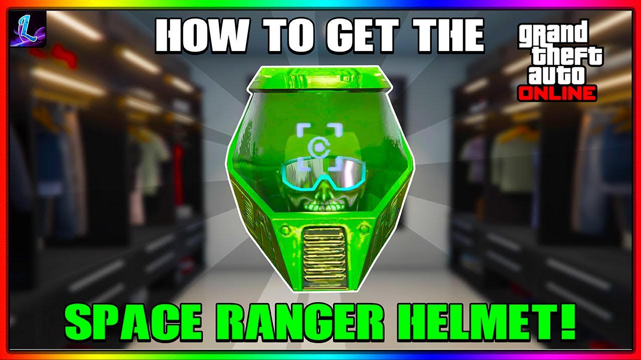 *NEW* GTA 5 ONLINE HOW TO GET THE SPACE RANGER HELMET AFTER THE LATEST PATCH!