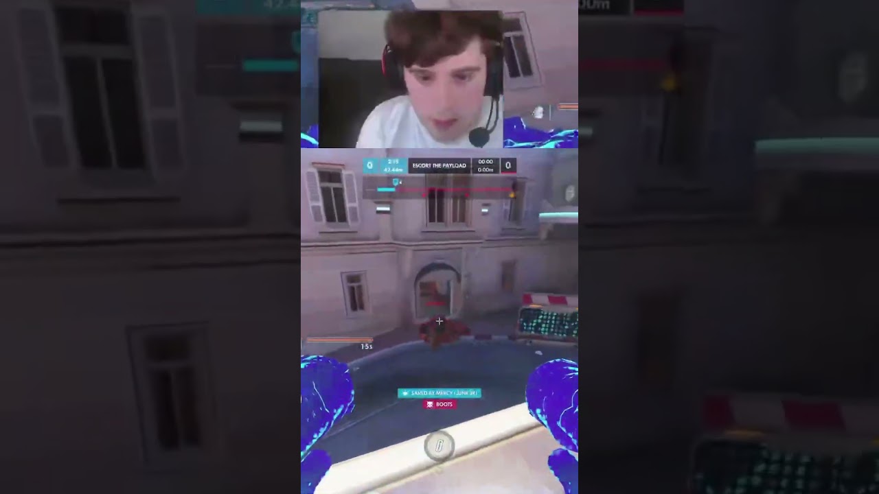 Circuit royale✅Эхо против Бургера с мгновенным попаданием✅ #overwatch #overwatch2 #overwatchclips...