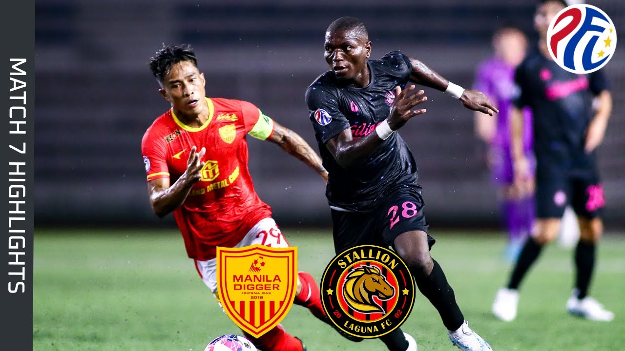 MANILA DIGGER FC VS STALLION LAGUNA FC || Match Highlights | PFL 2025-2026 | M07