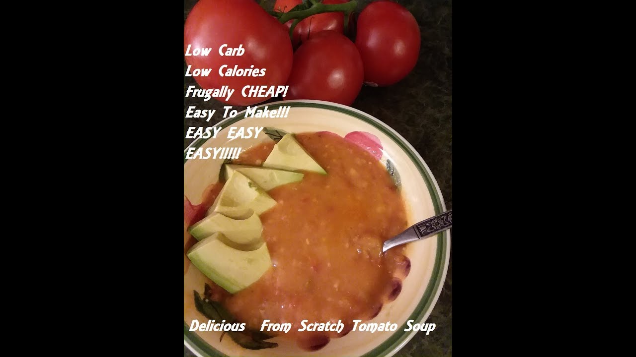 Frugal Cooking Recipe: Garden Fresh Tomato Soup