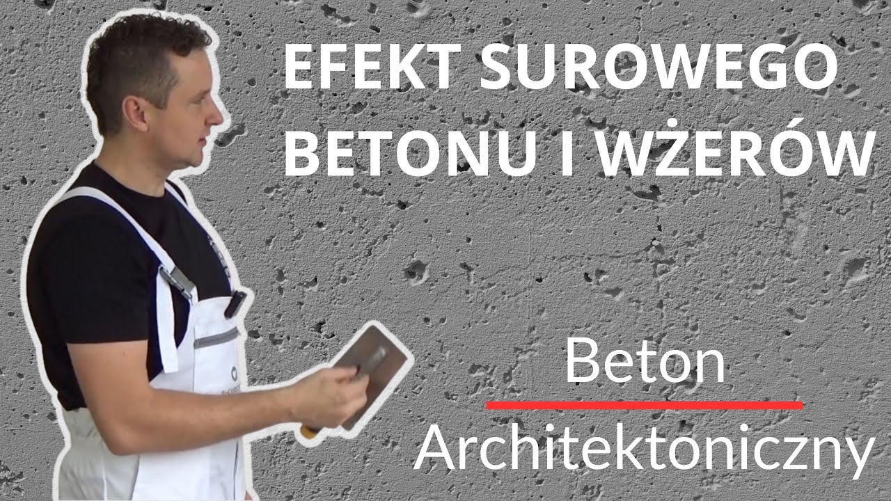 Beton e-concreto | EFEKT WŻERÓW - instrukcja aplikacji krok po kroku