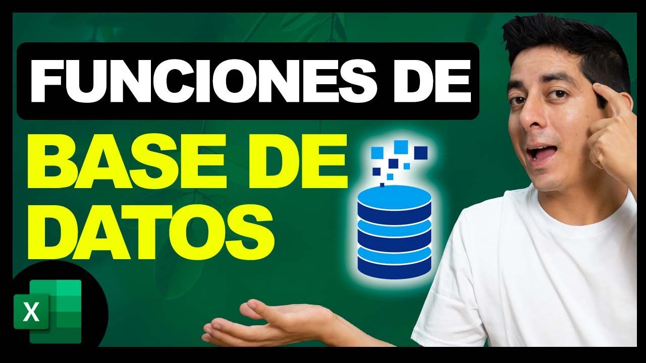 POCOS las usan 😱 | FUNCIONES DE BASE DE DATOS en Excel