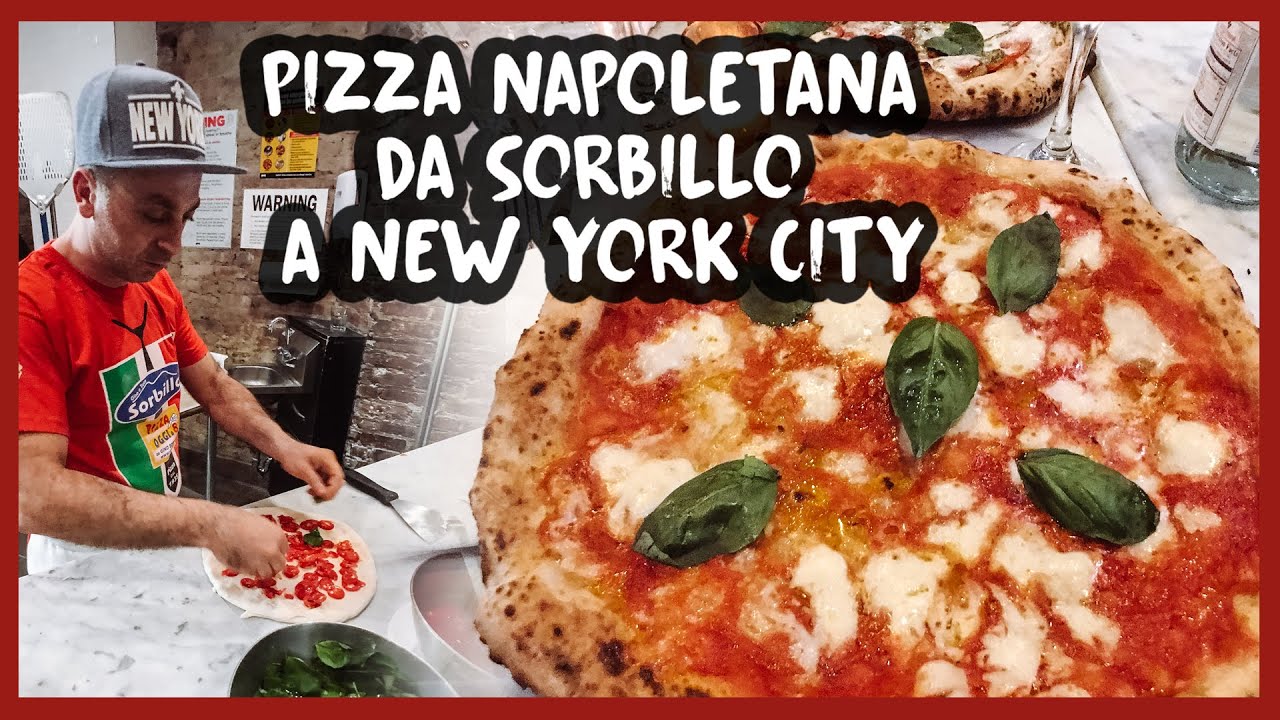 La miglior pizza NAPOLETANA a New York ( da GINO SORBILLO ) #130