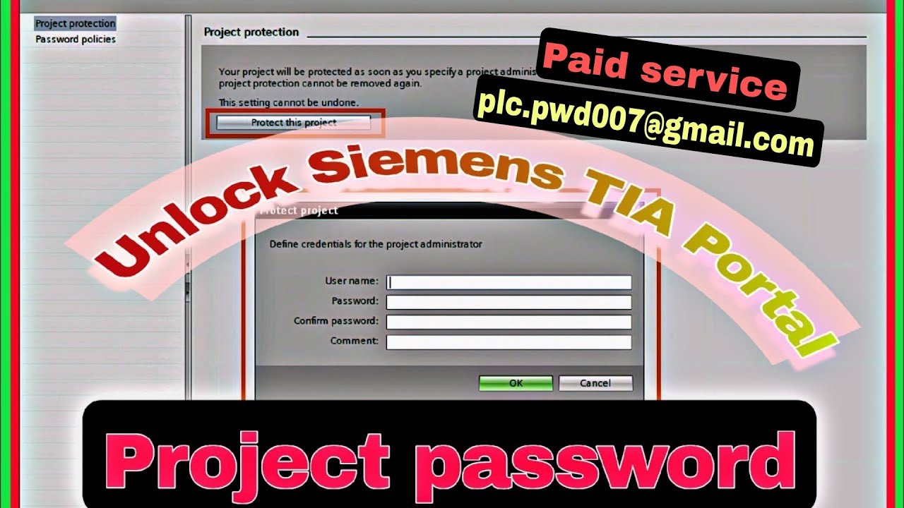 Unlock Siemens TIA Portal Project Password Protection 🚨
