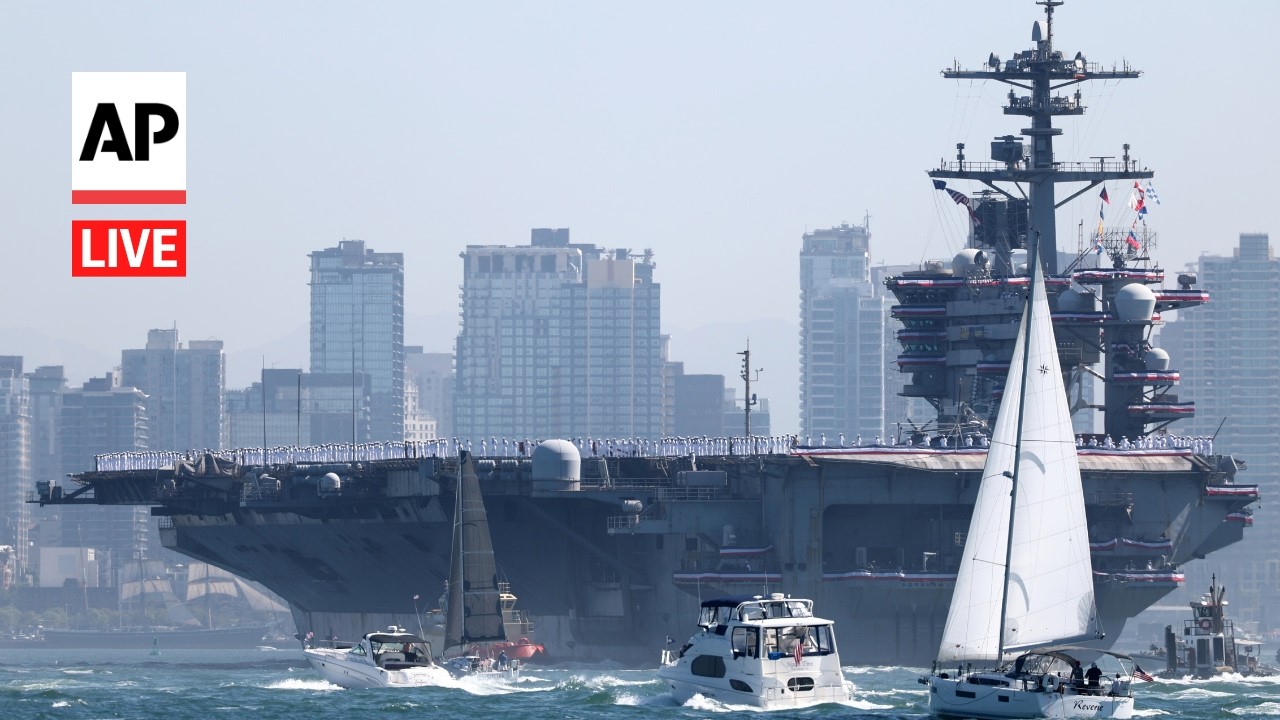 LIVE: USS Abraham Lincoln returns to San Diego after Middle East deployment