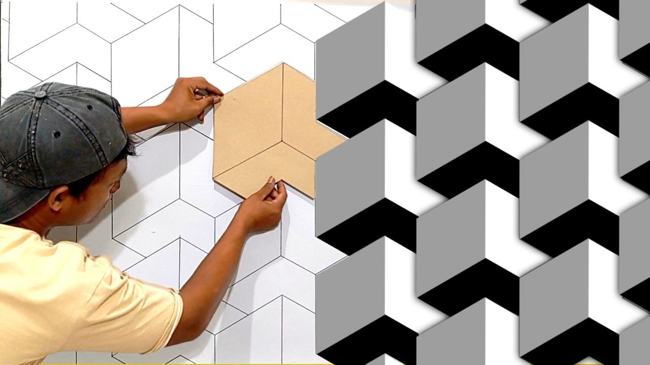 Coll Painting Ideas For beginners || 3D Wall Painting Design Ideas