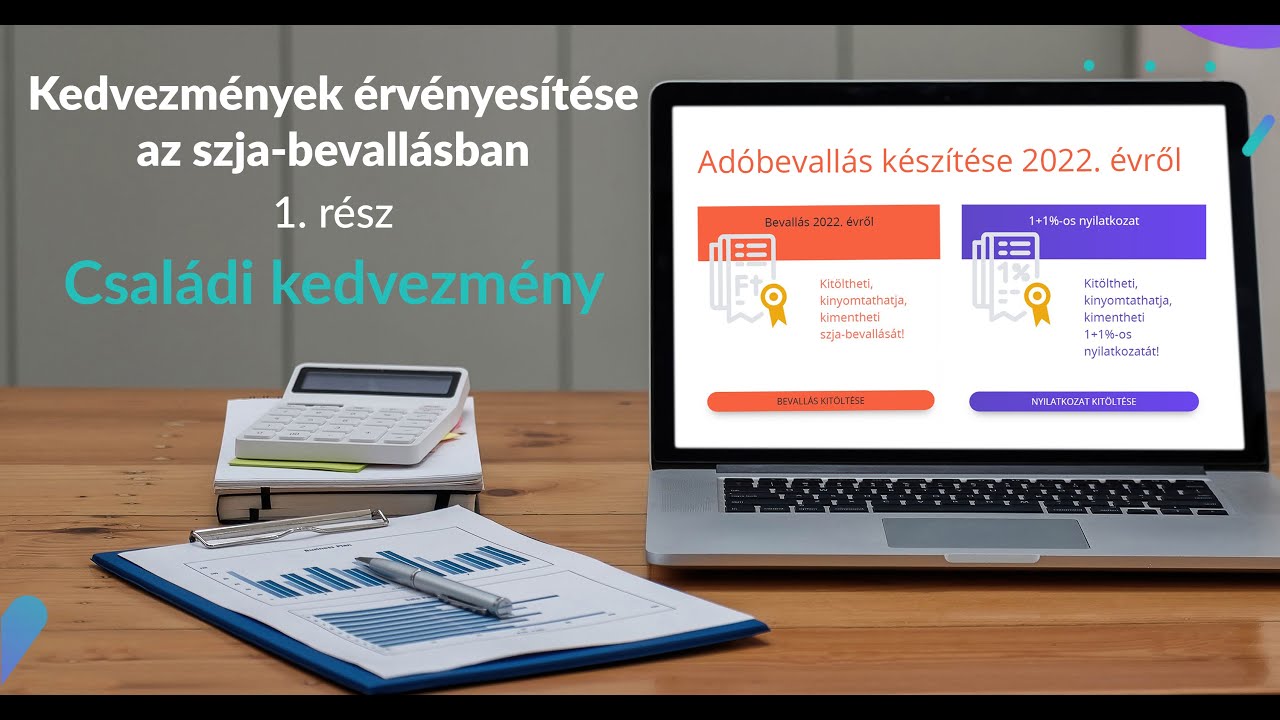 Kedvezmények érvényesítése az szja-bevallásban - Családi kedvezmény - MKVKOK INFORMÁCIÓS VIDEÓK