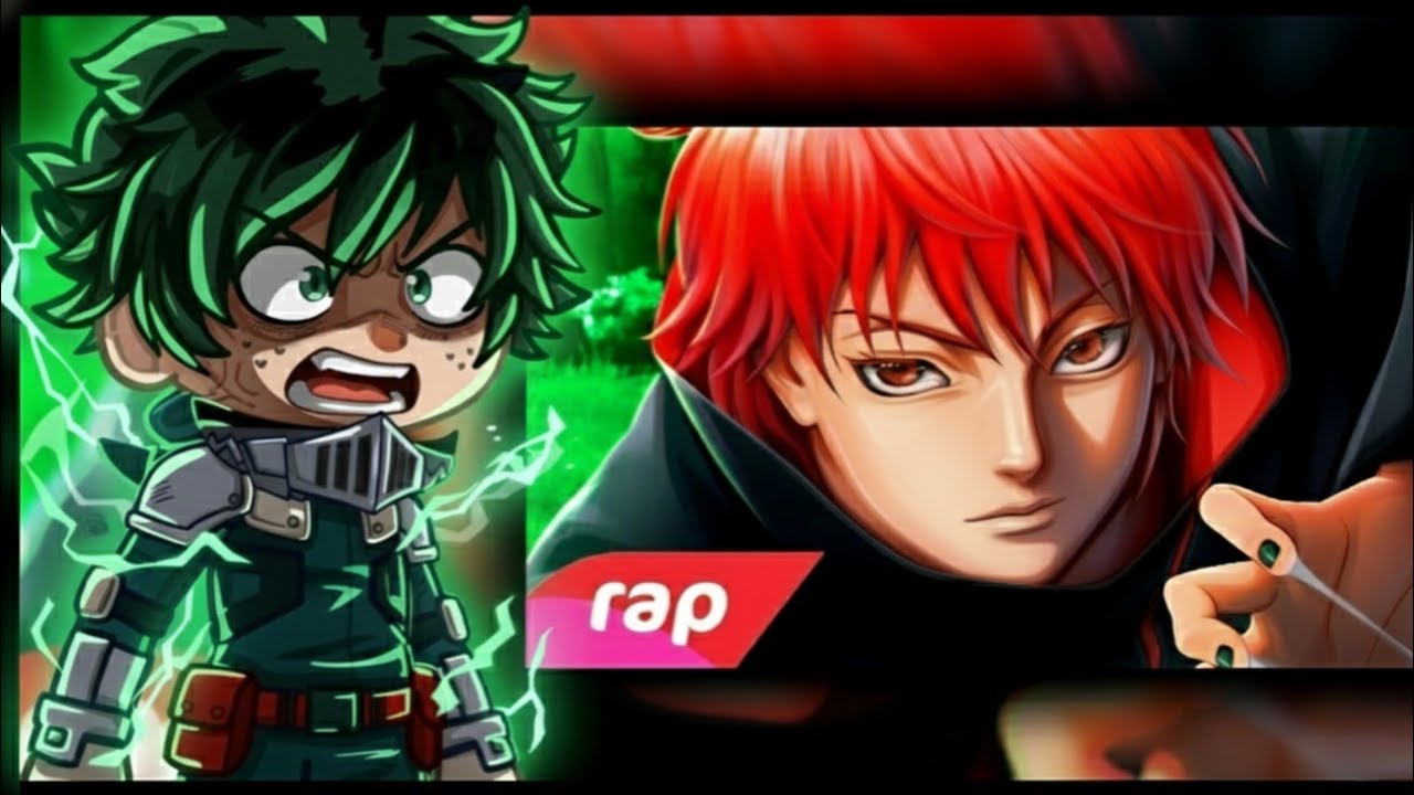 MY HERO ACADEMIA REAGE ao Rap do Sasori (Naruto) - (Nerd Hits) *Angel React Gacha*