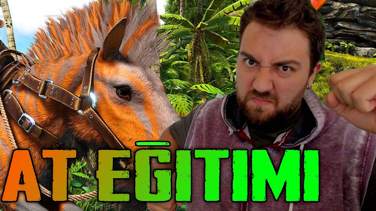 DÜNYANIN EN GÜZEL HAYVANINI EĞİTTİK | AT ÇİFTE ATTI BAYILDIK | ARK SURVİVAL EVOLVED #5