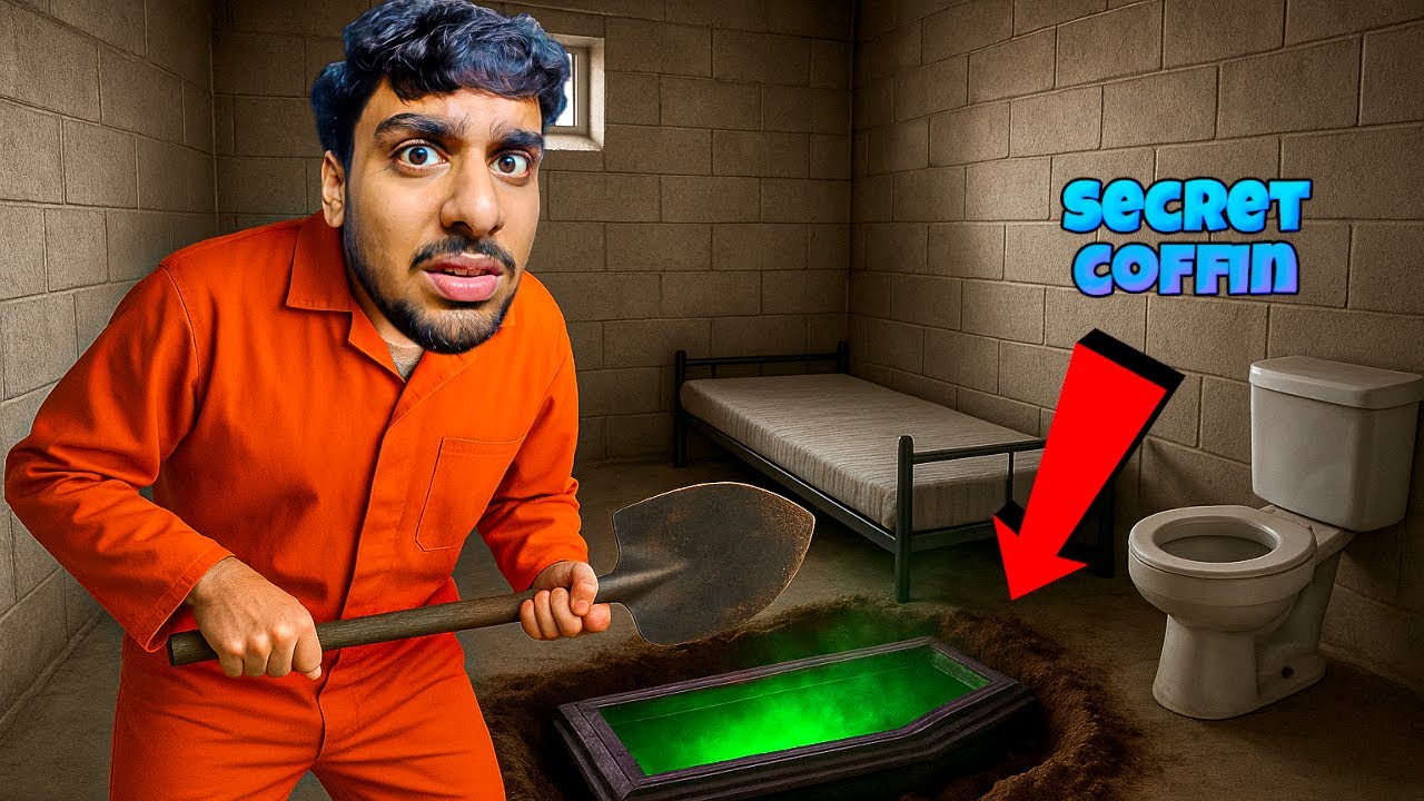 I Found a Secret Coffin While Escaping Prison! | Prison Escape Simulator #2