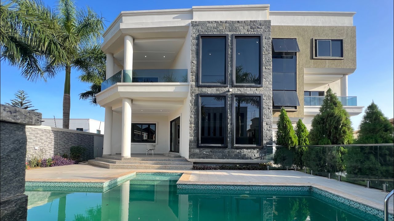 $670,000 Duplex 6 bedroom with swimming pool in Accra For Sale || Tour 062 ||