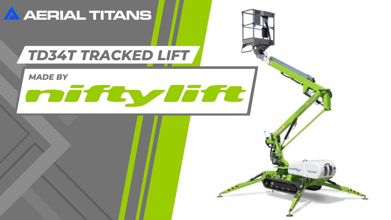 Mastering Heights: The NiftyLift TD34T Video Brochure #niftylift #constructionequipment