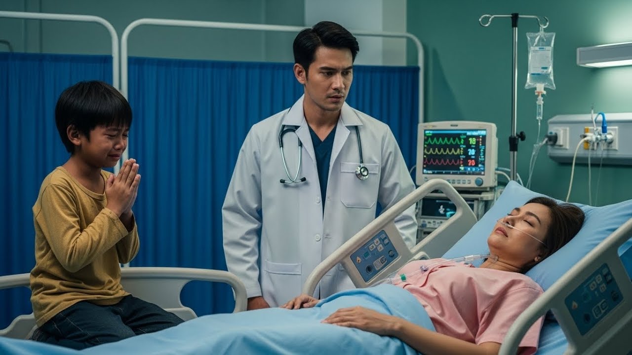 เด็กชายยากจนเดินเข้าไปในห้องของมหาเศษฐีนีที่นอนโคม่า… และปาฏิหาริย์ก็ทำให้ทั้งโรงพยาบาลเงียบกริบ!
