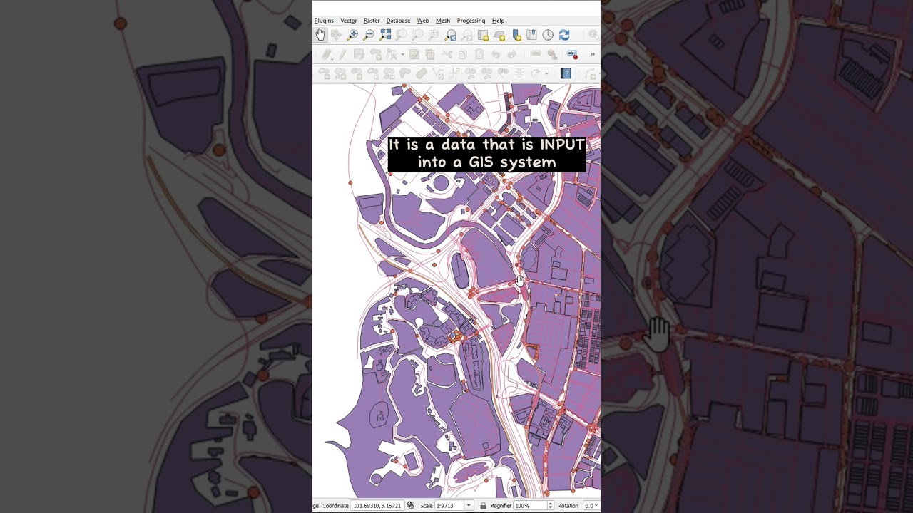 DIfferences between Geospatial and GIS data