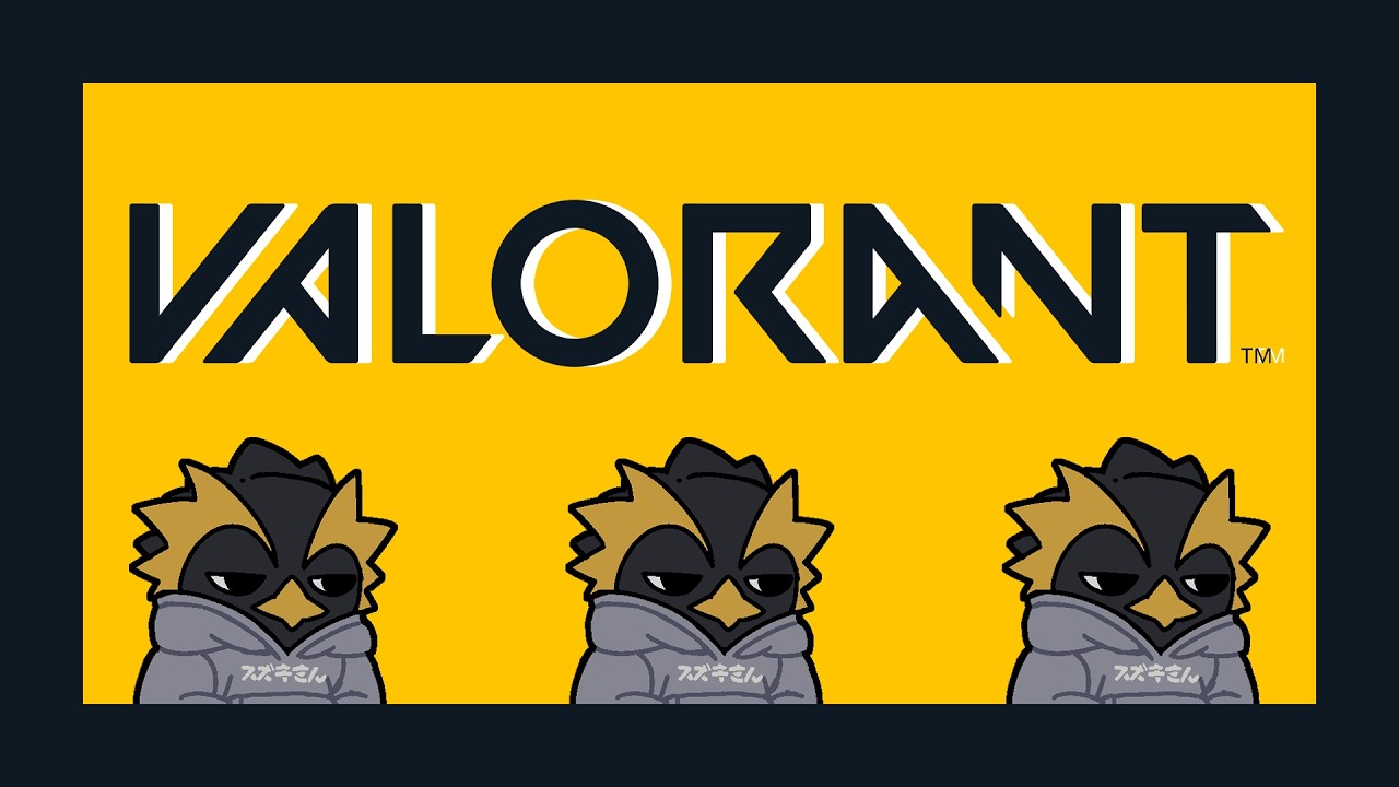 【#VALORANT】マウスパッドはツルツル、画面はガクガク