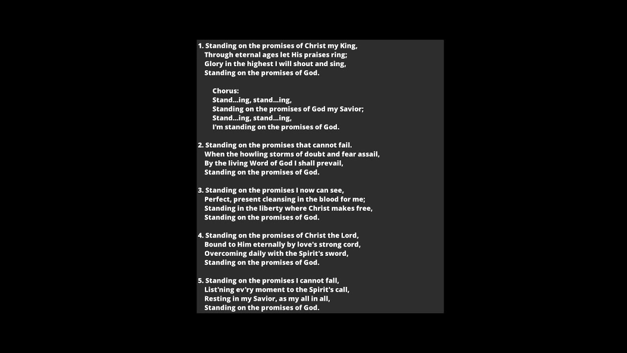 GHS 243 - Standing On The Promises