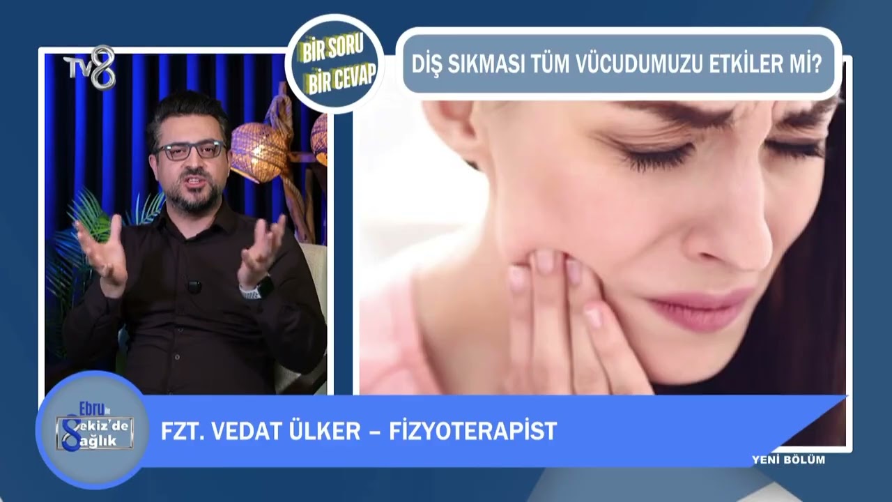 Diş Sıkma Sadece Çeneyi Değil, Tüm Vücudu Etkiler!!!