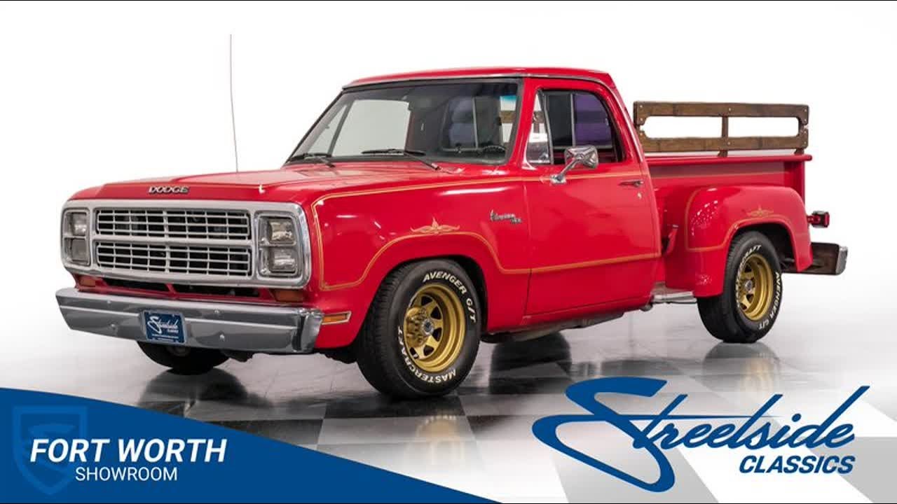 1979 Dodge D150 Warlock Tribute 7111-DFW for sale | Charlotte, Atlanta, Dallas, Tampa, Phoenix,...
