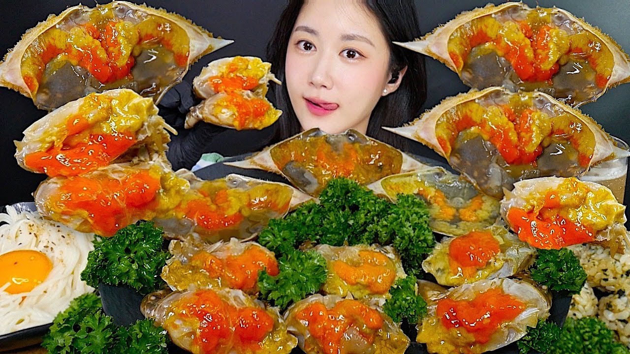 언제 먹어도 맛있는 간장게장🧡밥도둑 간장게장 먹방🦀✨ RAW MARINATED CRAB カンジャン・ケジャン | eating show | mukbang asmr