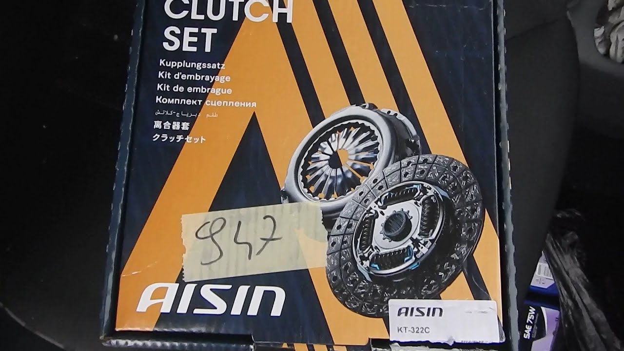 Aisin KT322C KT-322C Set of Clutch for MMT Semi-Automatic KT322B СЦЕПЛЕНИЕ РОБОТ РКПП