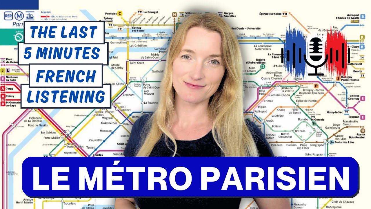 Mon dernier chit-chat - Le m&eacute;tro Parisien 🚊🇫🇷