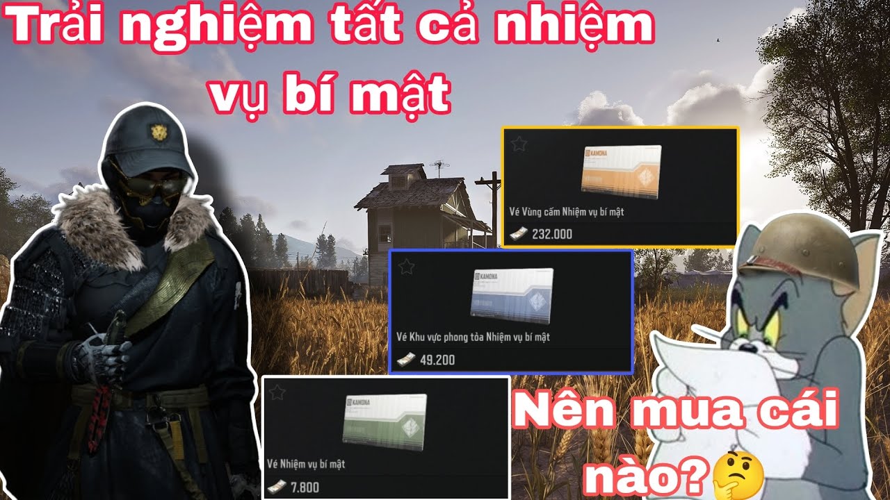 Thẻ nv bí mật map Thường - Vùng Cấm liệu cái nào đáng mua nhất! | Arena Breakout 