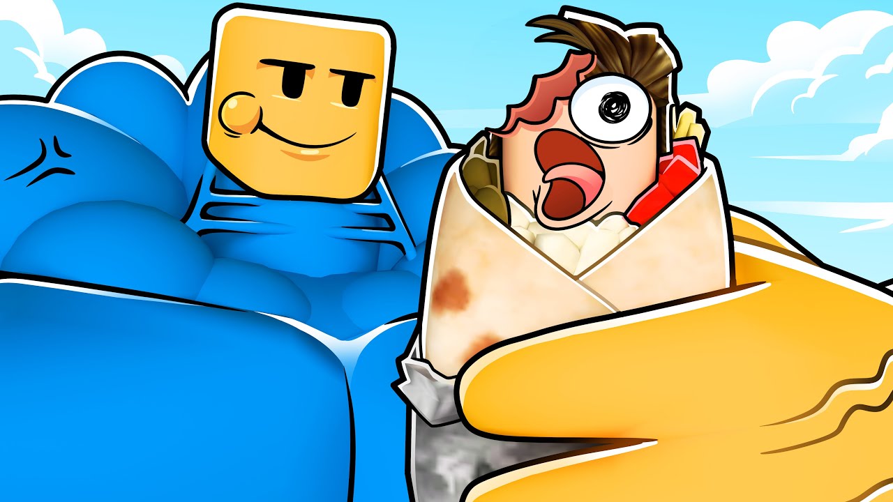 Человеческое буррито в Roblox — отстой