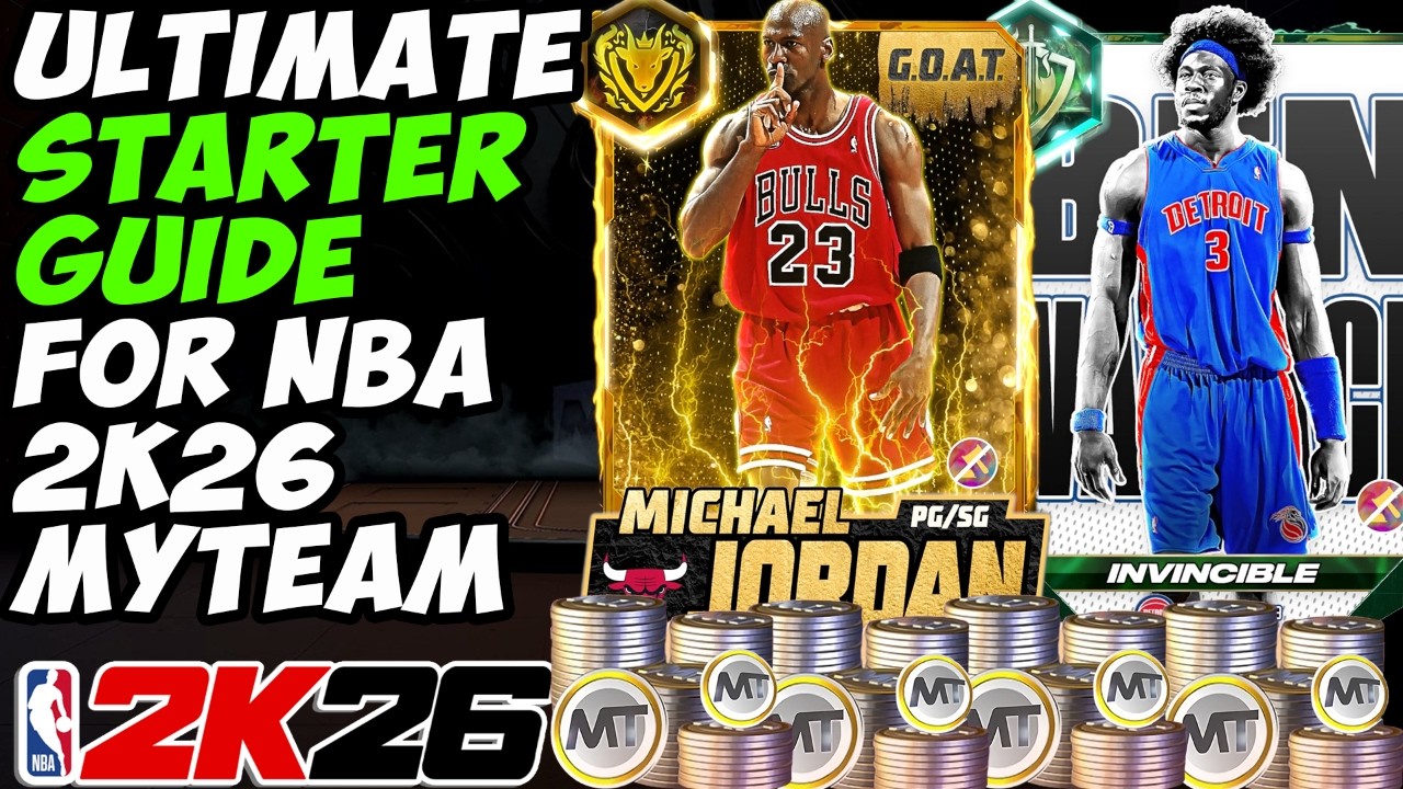 THE ULTIMATE STARTER GUIDE FOR SEASON 7 IN NBA 2K26 MYTEAM!  HOW TO START MYTEAM RIGHT NOW!!