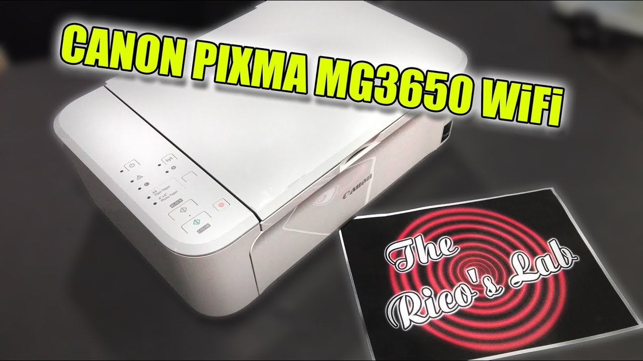 📦 Unboxing Canon PIXMA MG3650 WiFi.