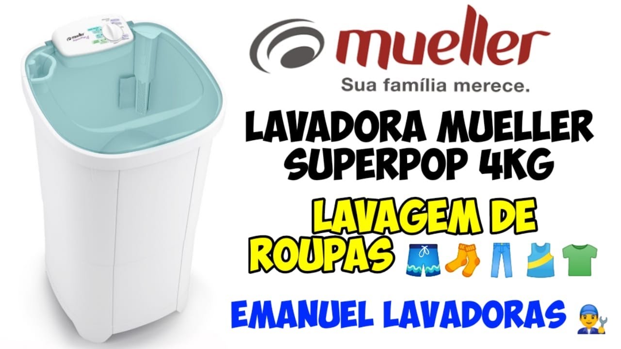 Tanquinho mueller super pop 4kg