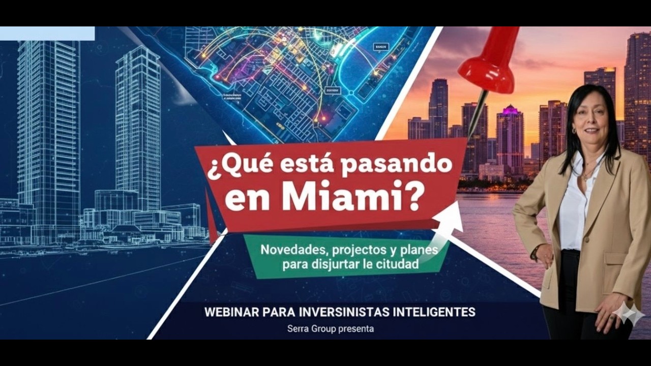 ¿Qué está pasando en Miami? 🌴 Novedades, Proyectos y Plan de Inversión 2026