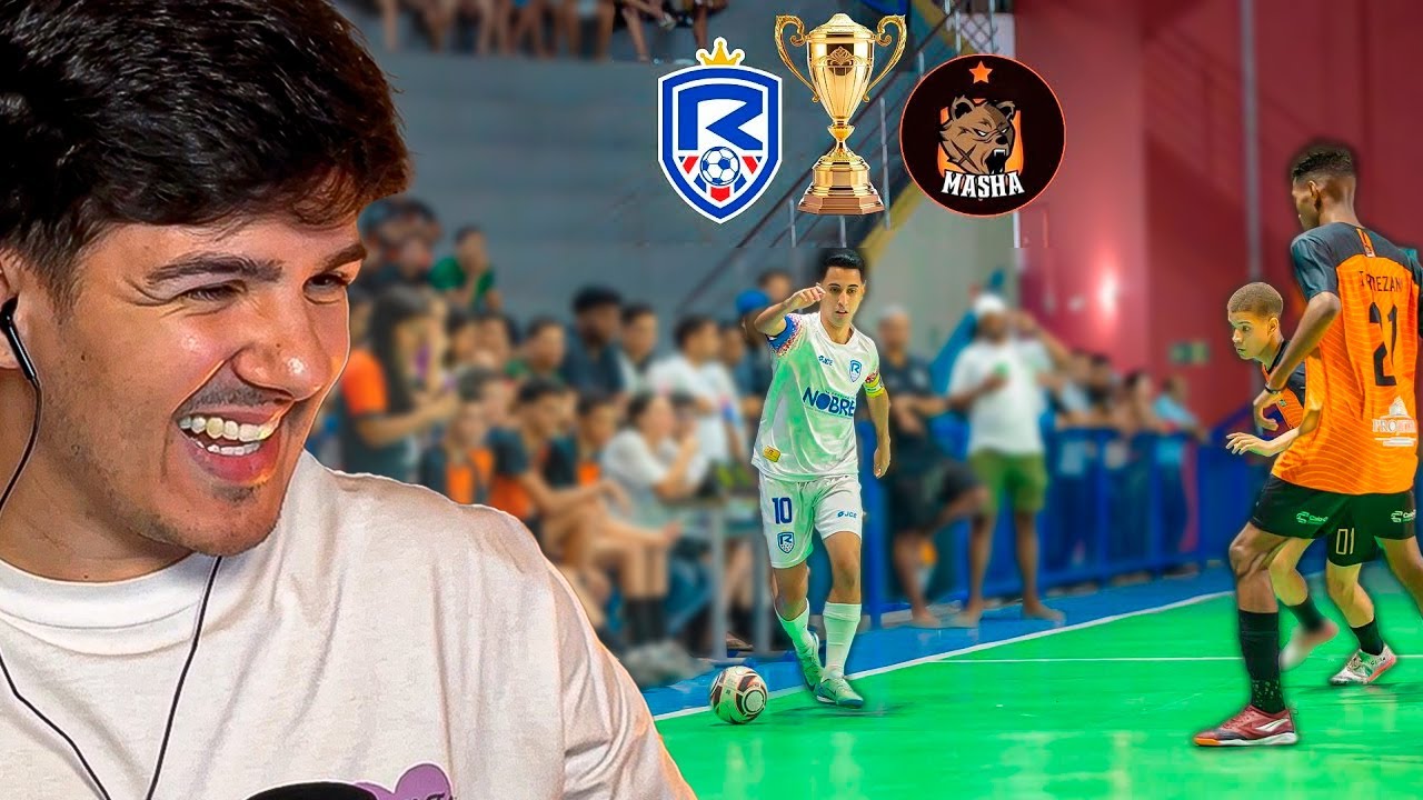 wardi REAGE À RIKINHO FC x MASHA - A MAIOR FINAL DA COPA DE FUTSAL ACONTECEU!