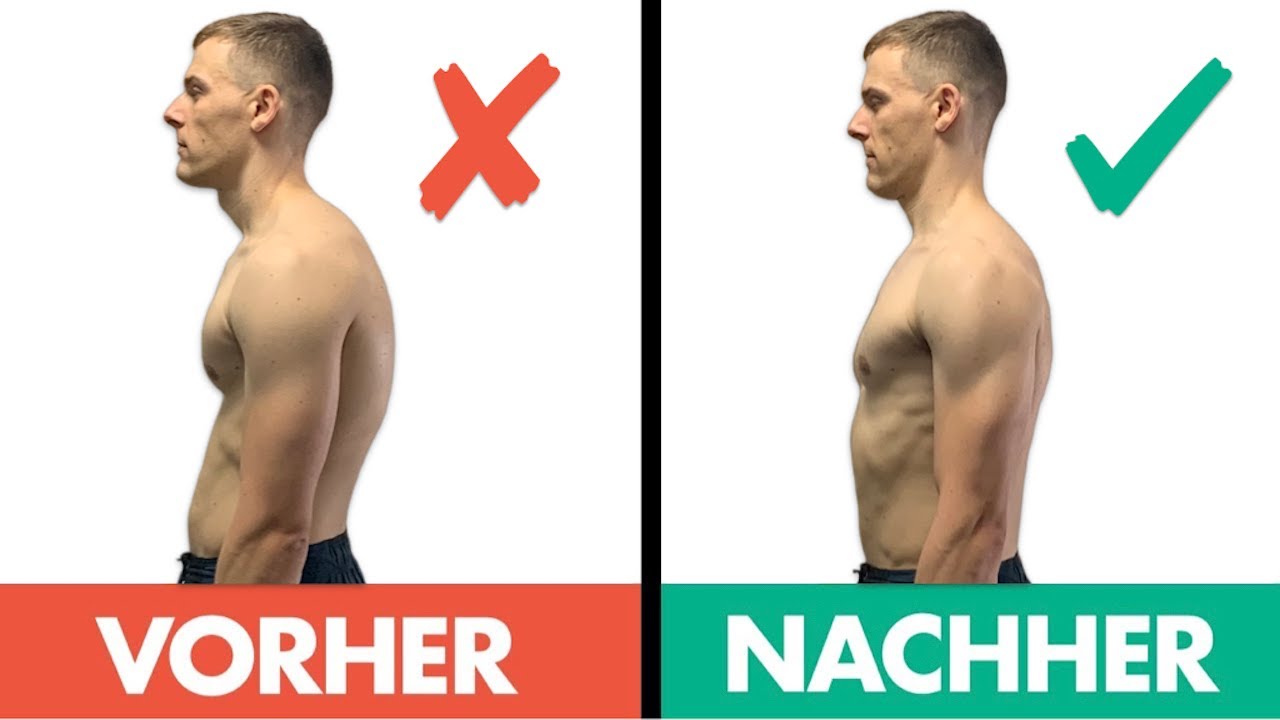 Rundrücken loswerden mit 1 Übung - Zuhause durchführbar!