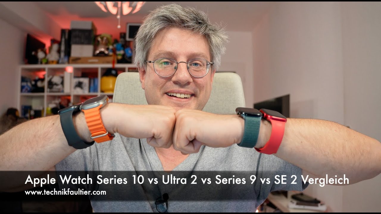 Apple Watch Series 10 vs Ultra 2 vs Series 9 vs SE 2 Vergleich