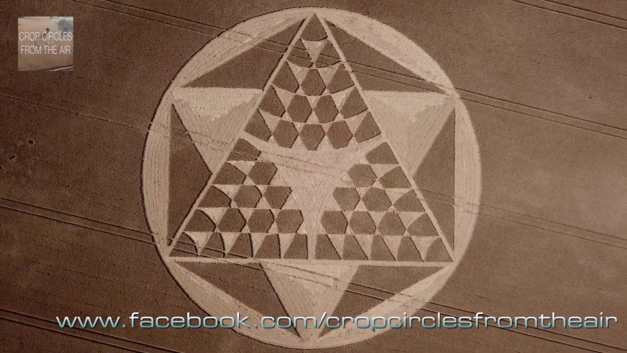 Crop Circle 2019 | Barton Stacy Hampshire | 28th July | Crop Circles From The Air