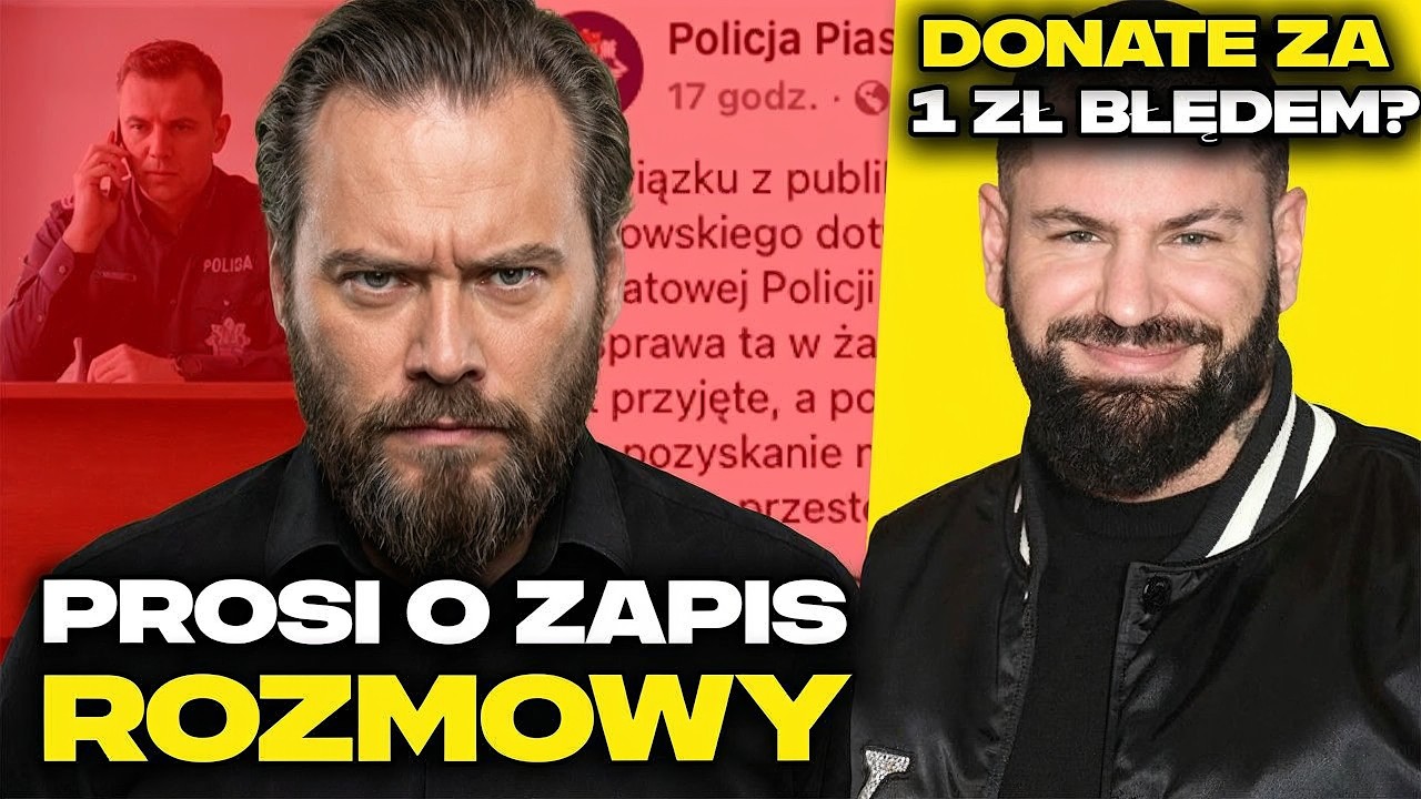 STANOWSKI vs POLICJA PIASECZNO ZARZUT MANIPULACJI WE WPISIE (WOJTEK GOLA, WARDĘGA)