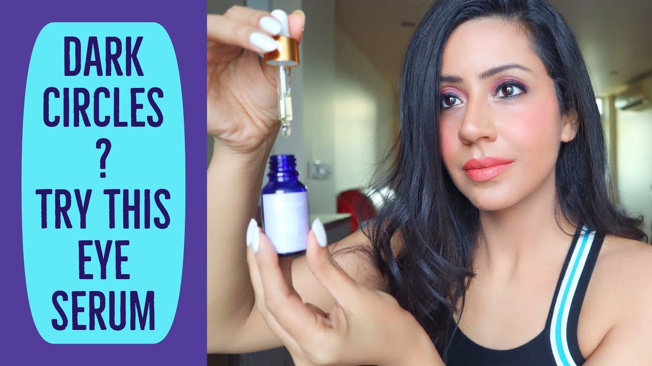 DARK CIRCLES | INDULGEO ESSENTIALS EYE SERUM REVIEW | EYE OIL| SOCIAL CRAVINGS | SHIVANI TREHAN
