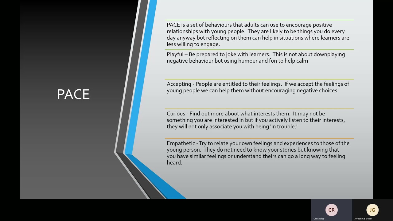 Positive behaviour management using the the Thrive approach