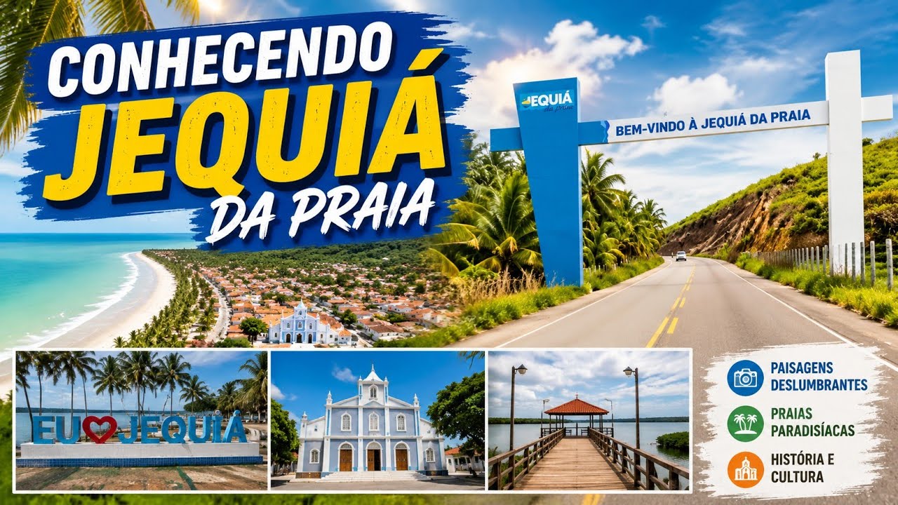 De Norte a Sul de Alagoas. Jequiá da praia.