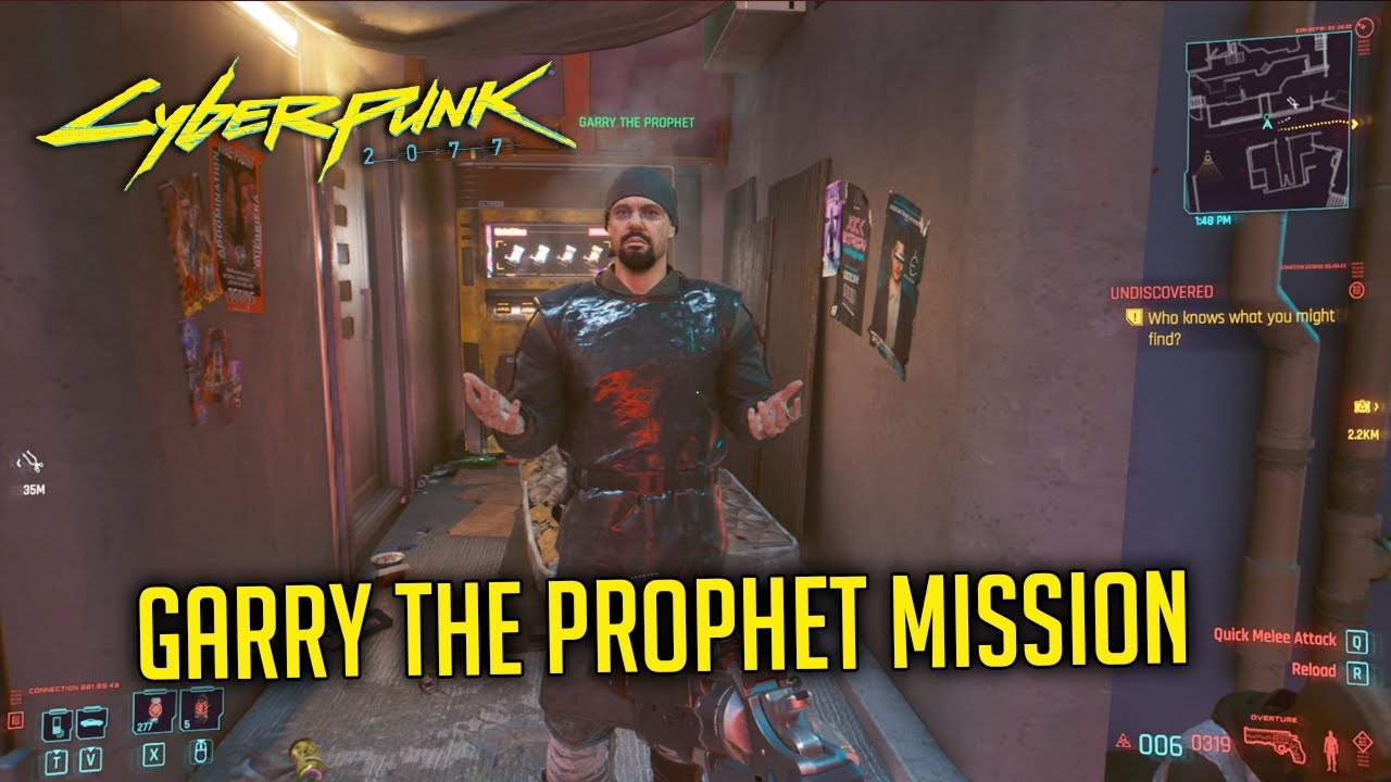 How To Start Garry The Prophet's Side Mission | The Prophet's Song | CYBERPUNK 2077